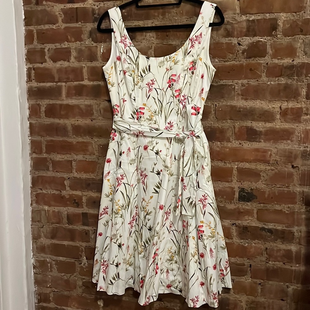 Gal Meets Glam Collection - Floral, Midi Dress